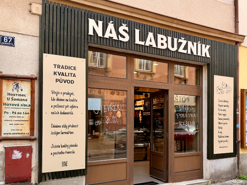 Nová prodejna Náš Labužník v Jičíně!