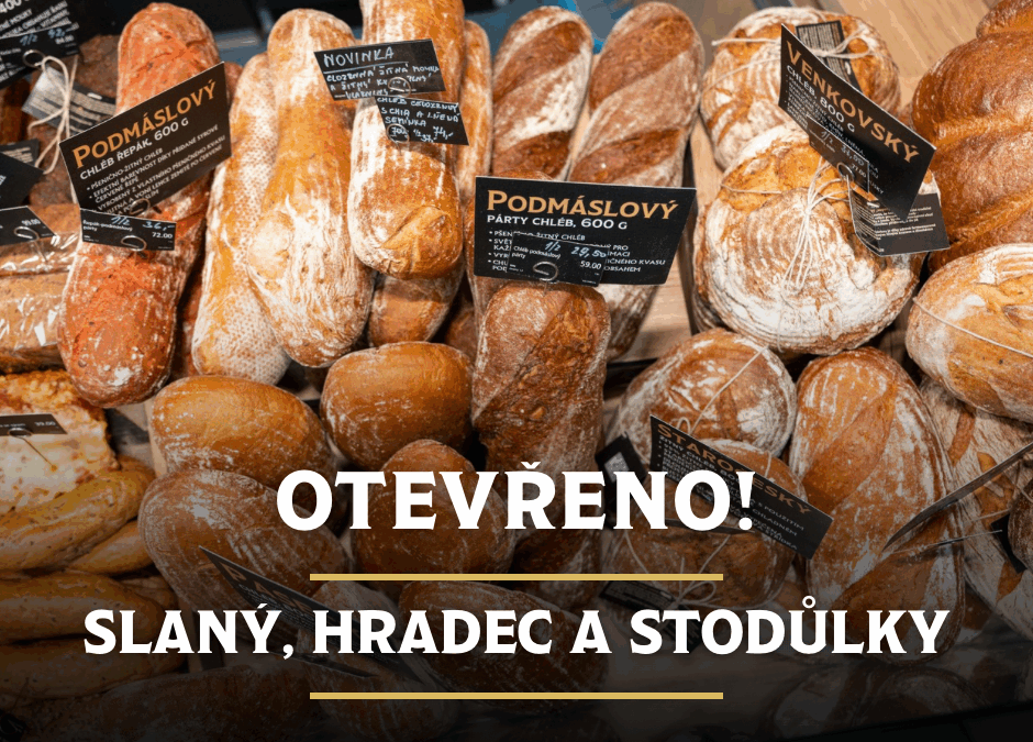 Slaný, Hradec Králové a Stodůlky – máme otevřeno! 🎉