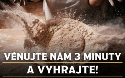 Váš názor je pro nás jako sůl do těsta! Pomozte nám upéct ještě lepší služby a vyhrajte. 🍞